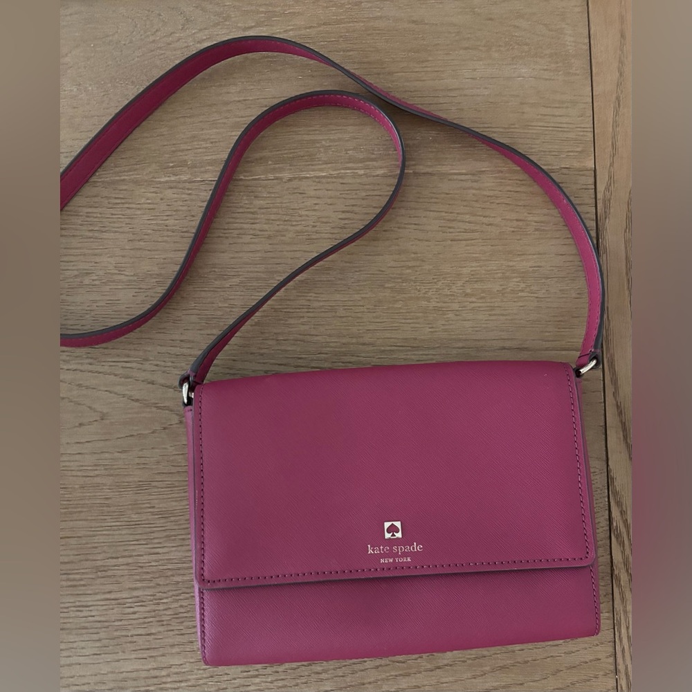 Kate Spade Fuchsia Crossbody Bag